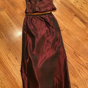 Gorgeous 2 piece dress with beading